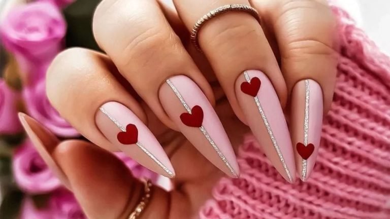 15 Gorgeous Valentine’s Day Nail Ideas to Rock This Year