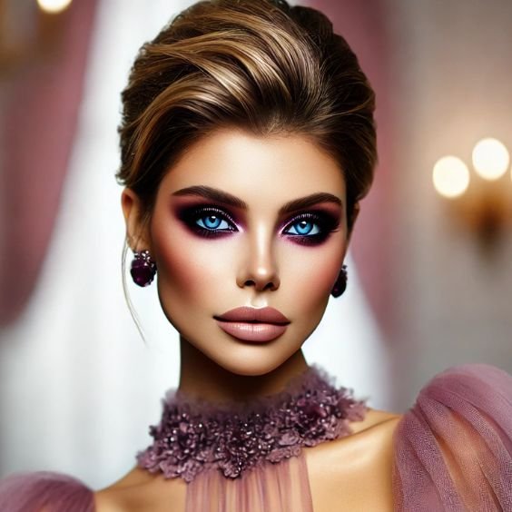 Berry-Toned Blush for a Romantic Glow