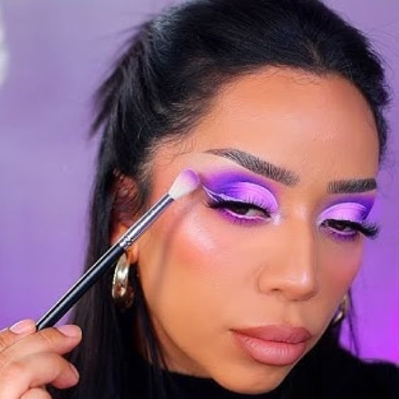 Lavender and Pink Ombre Blush