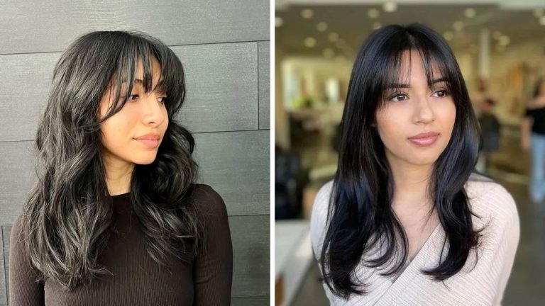 Layered Wispy Bangs: A Timeless Trend for Every Hair Type