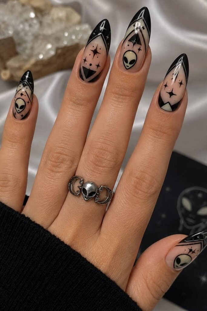 Alien Geometric Negative Space