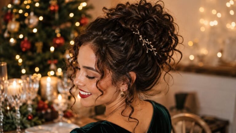 16 Festive Christmas Party Hairstyles for All Hair Types That Hold Through the Night