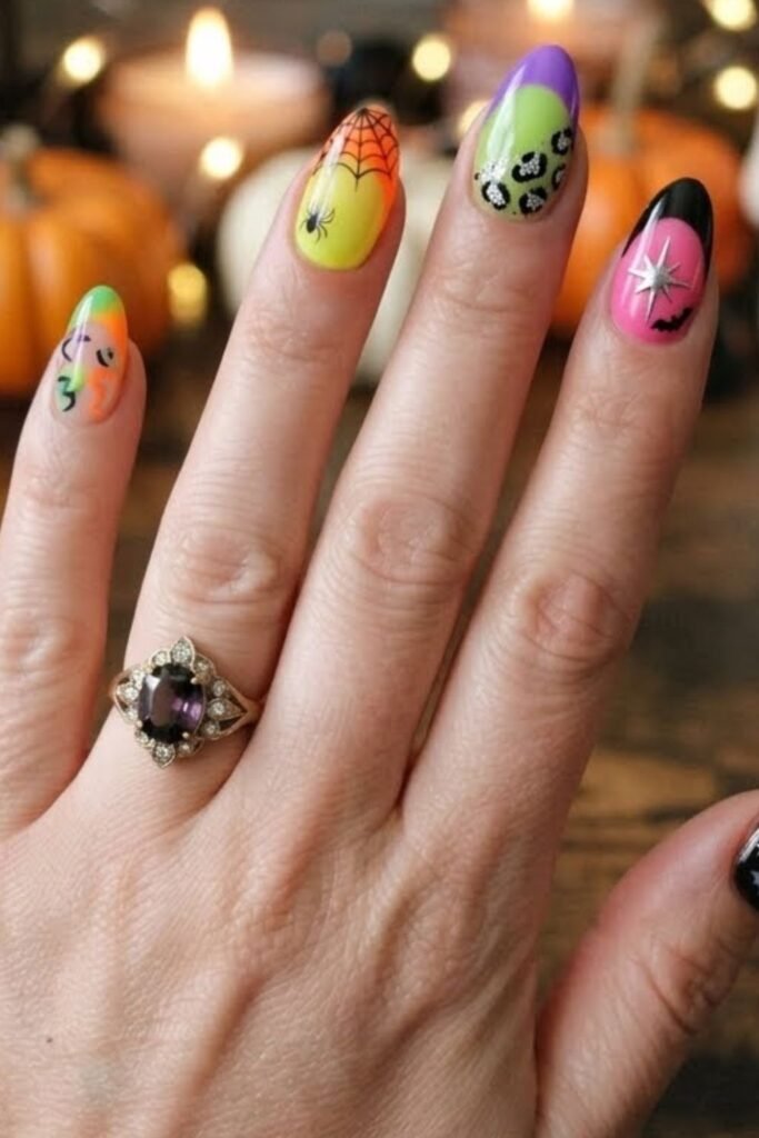 French Tip with Base Art