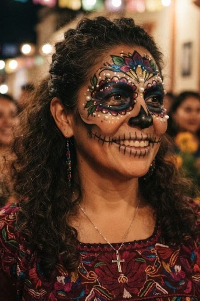 Full Colour Sugar Skull