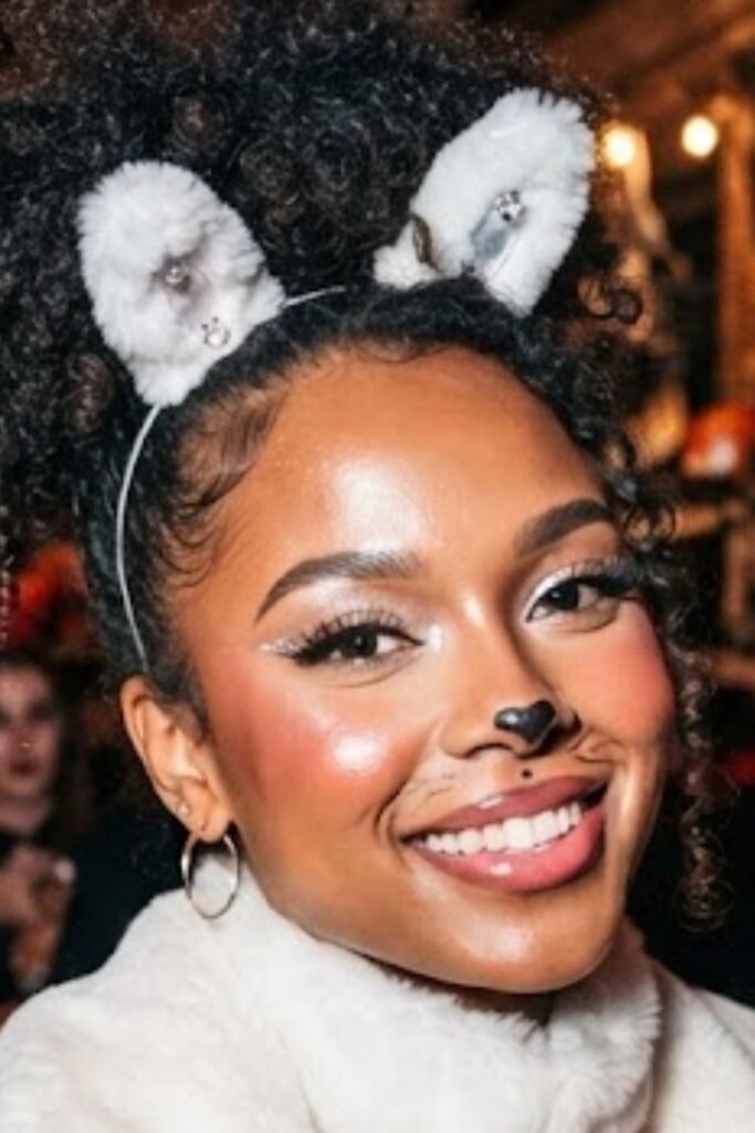 Glam White Bunny