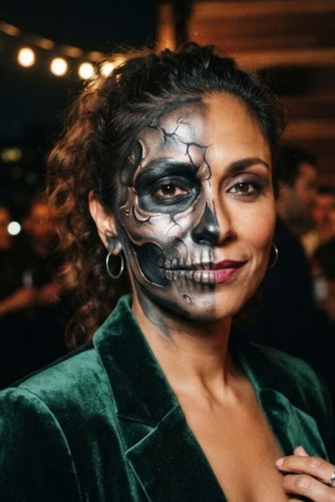 Half-Face Skull