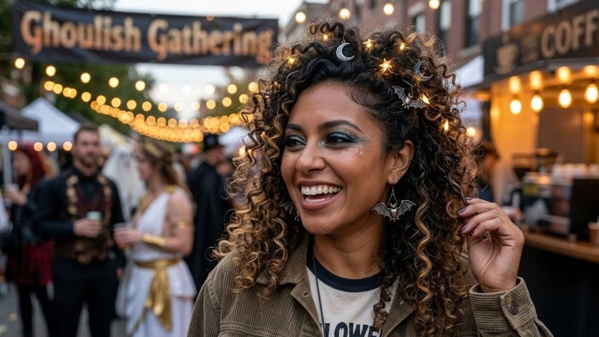 Halloween Hairstyles for Curly Hair