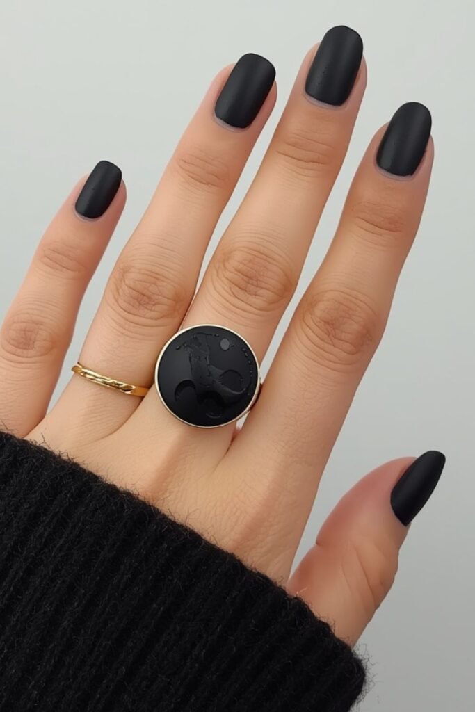 Matte Black with Subtle Texture