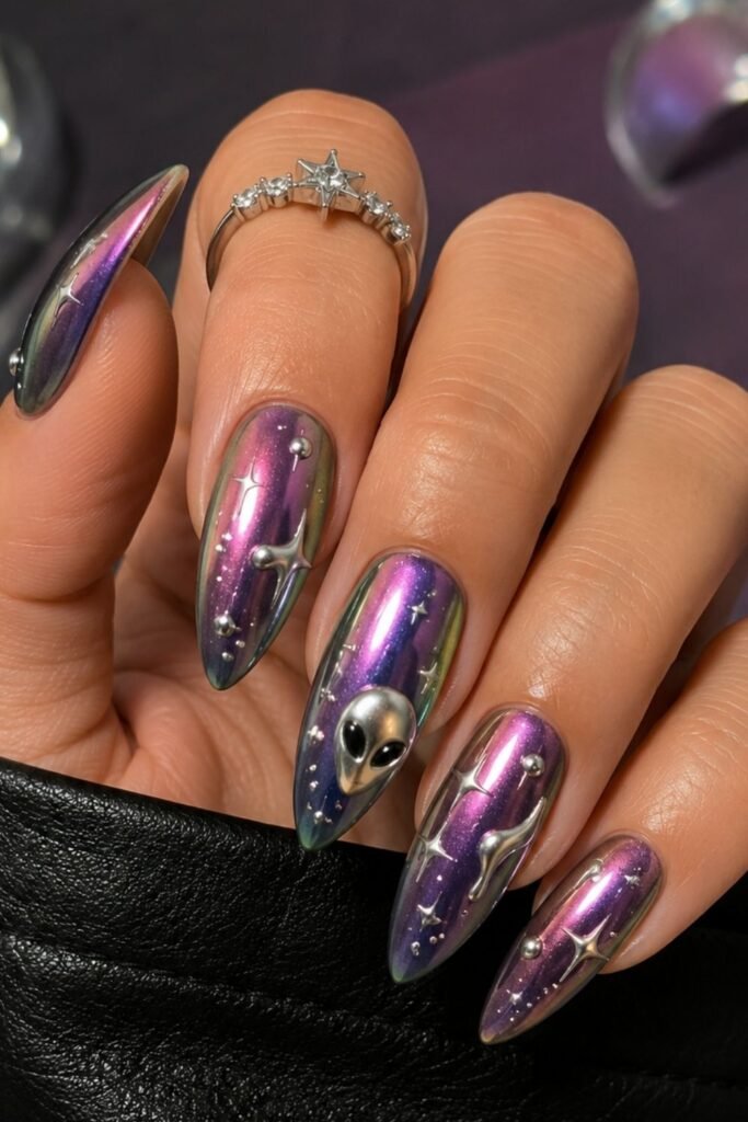Multichrome Shift Nail
