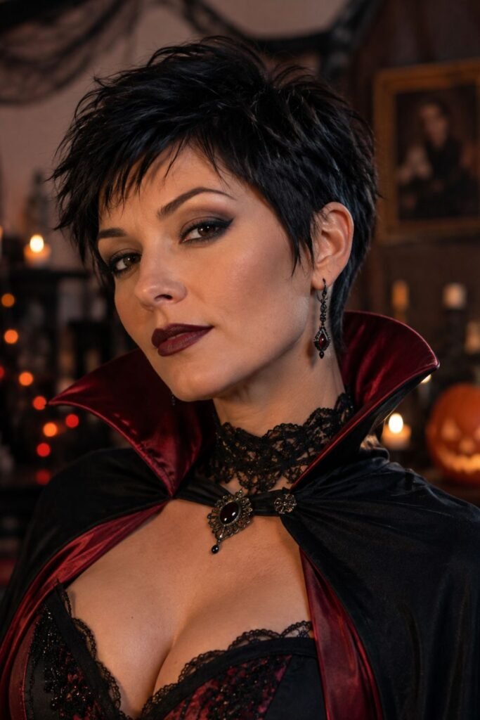 Short Hair as Part of a Full Costume
