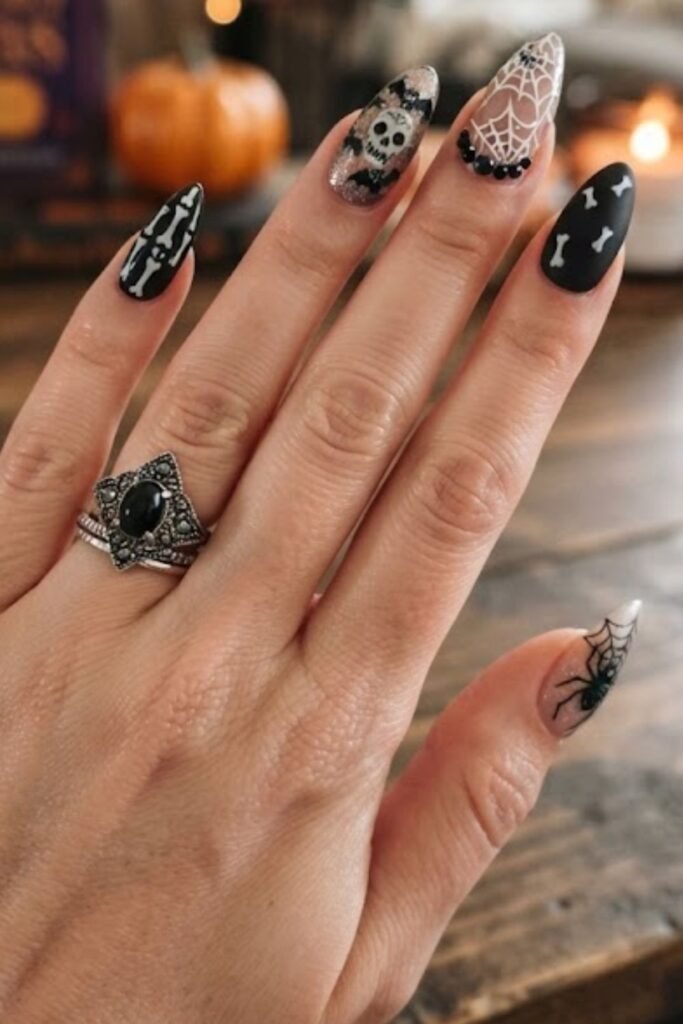 Skeleton and Bone Motif Sets