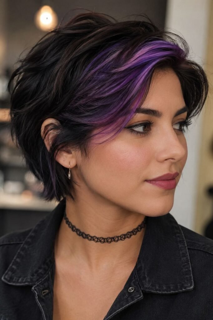 Temporary Color Streak on a Short Cut