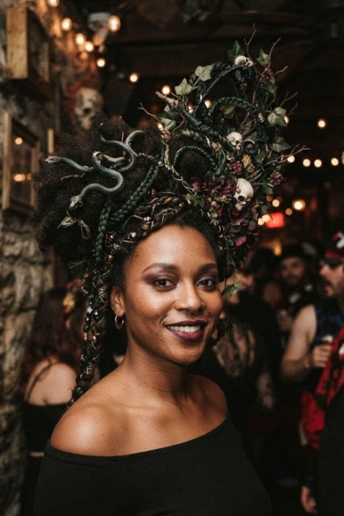 The Conceptual Look Hair as the Entire Costume