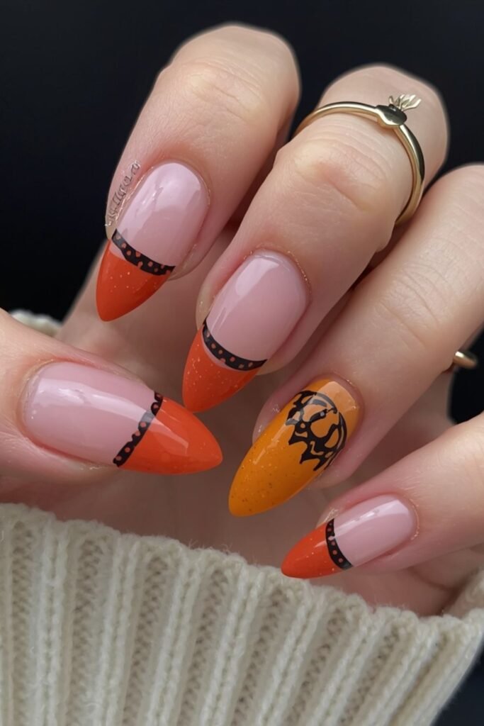 3D Spider Web Nails