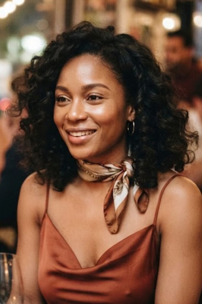 Blowout Curls for a Date Night