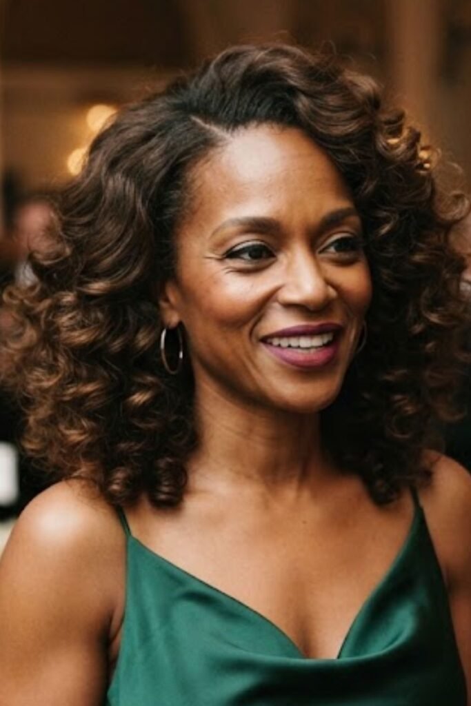 Blowout Curls for a Formal Event