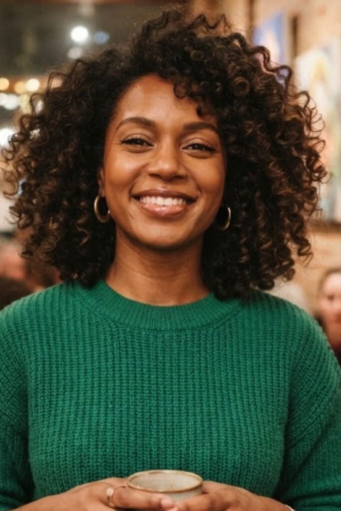 Blowout Curls on Natural or Transitioning Hair