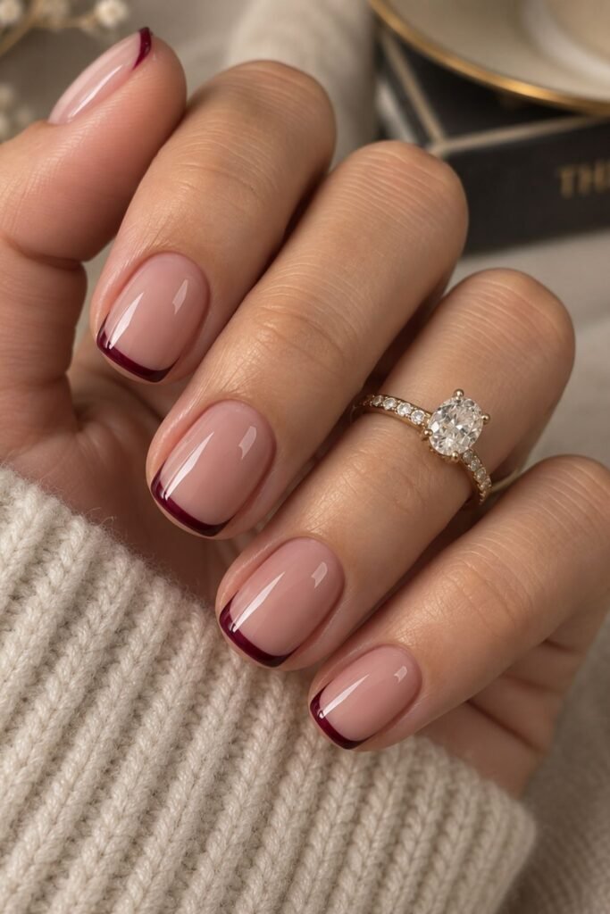 Burgundy Micro-French