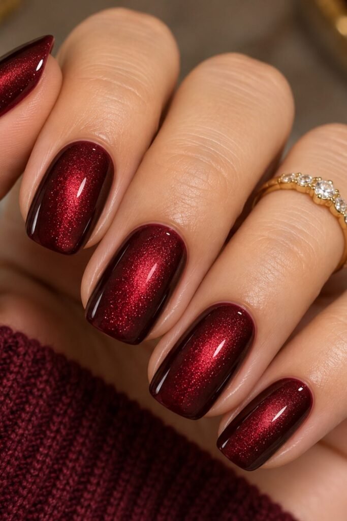 Burgundy Velvet Glow