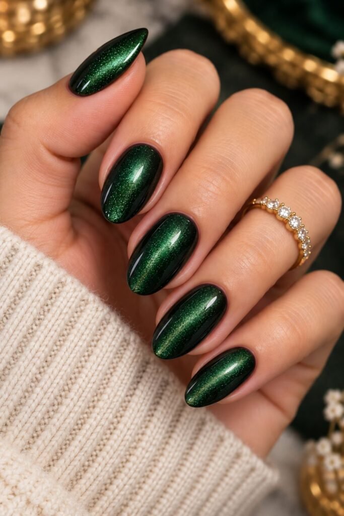 Forest Green Velvet