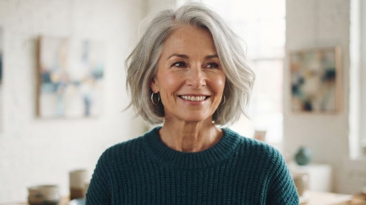 10 Gorgeous Grey Hair Ideas for Women Over 50