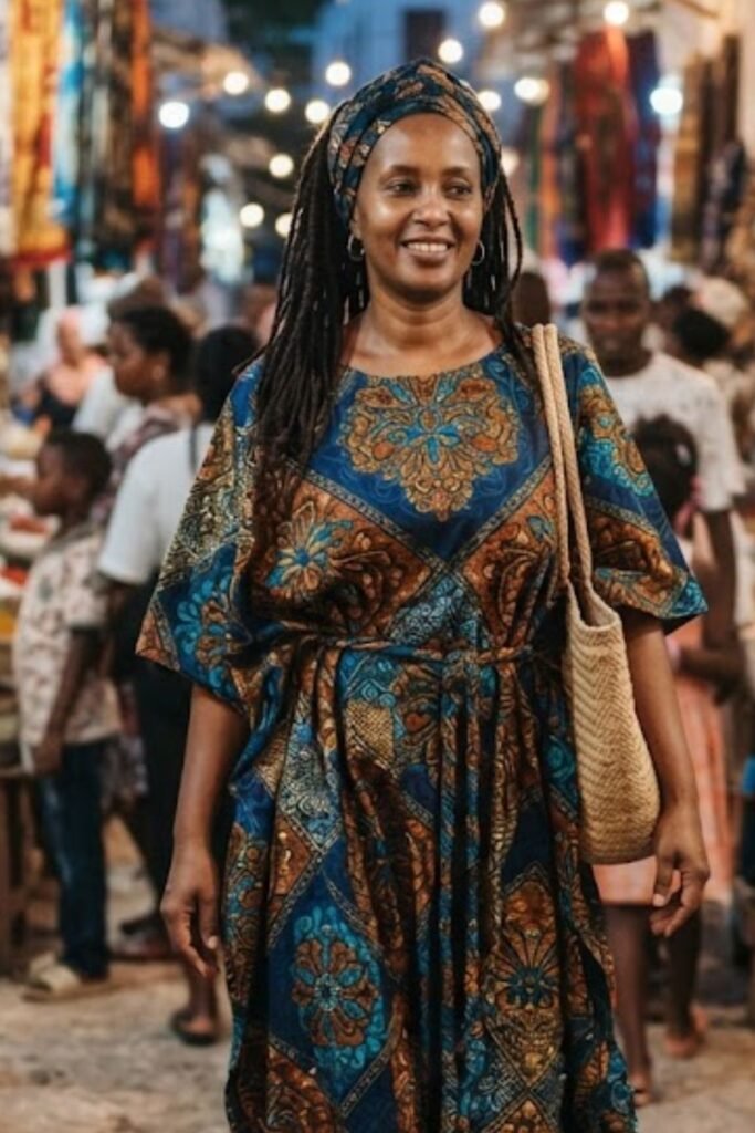 Kaftan Maxi Dress