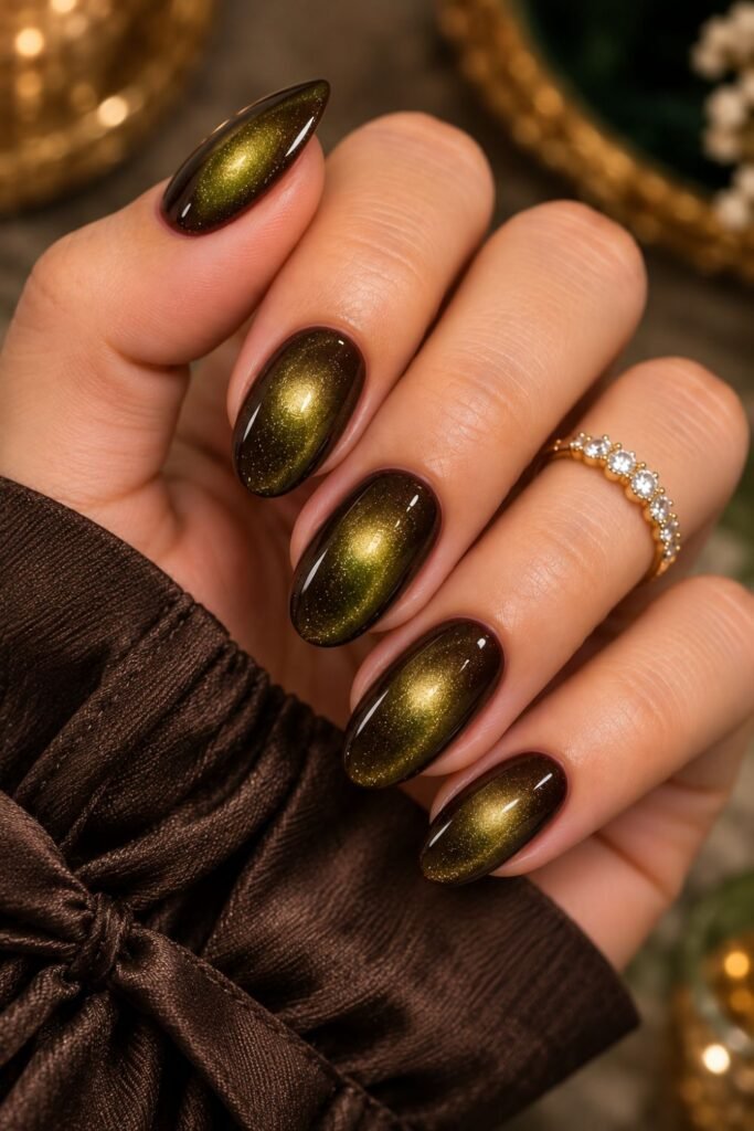 Moss Brown Magnetic Halo