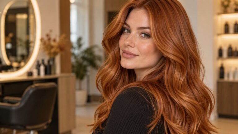 14 Copper Pumpkin Hair Color Ideas for Autumn