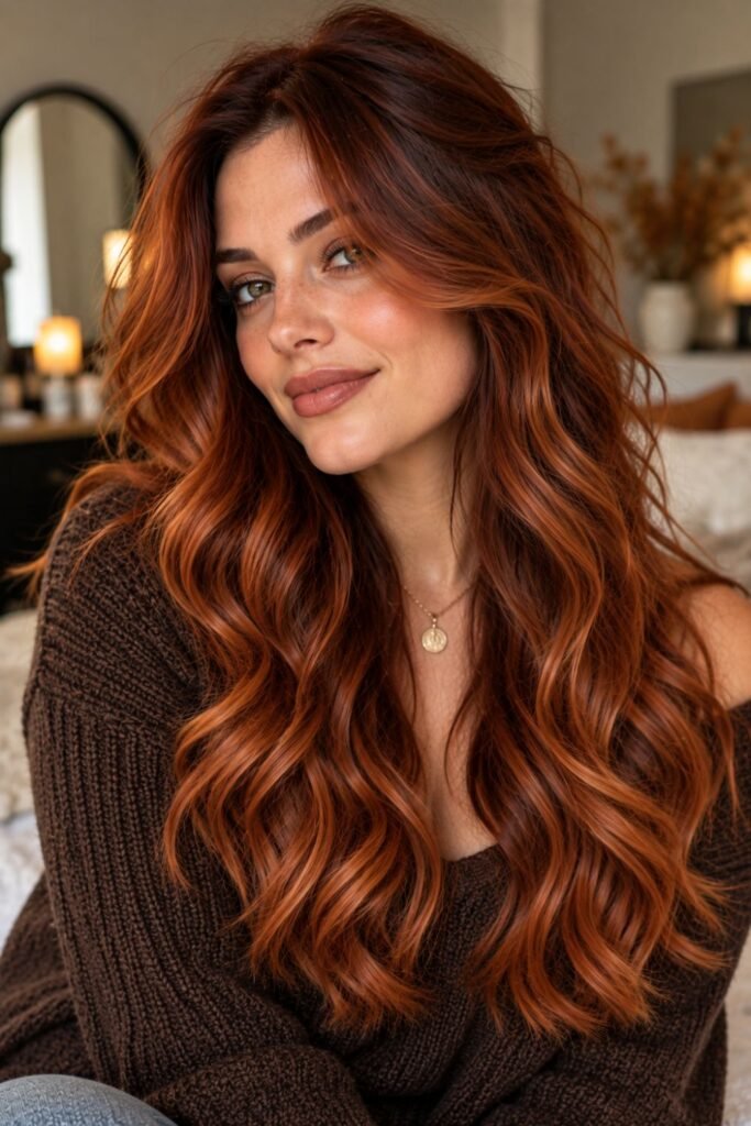 Rich Auburn-Pumpkin Blend