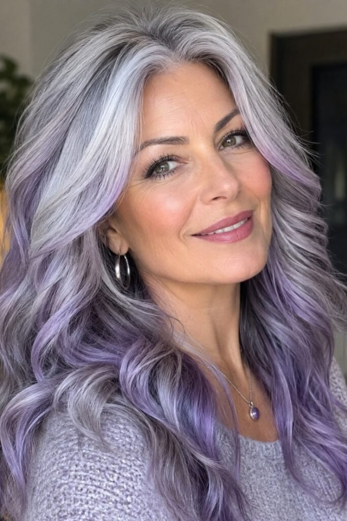 Silver Grey with a Purple Toner (1)