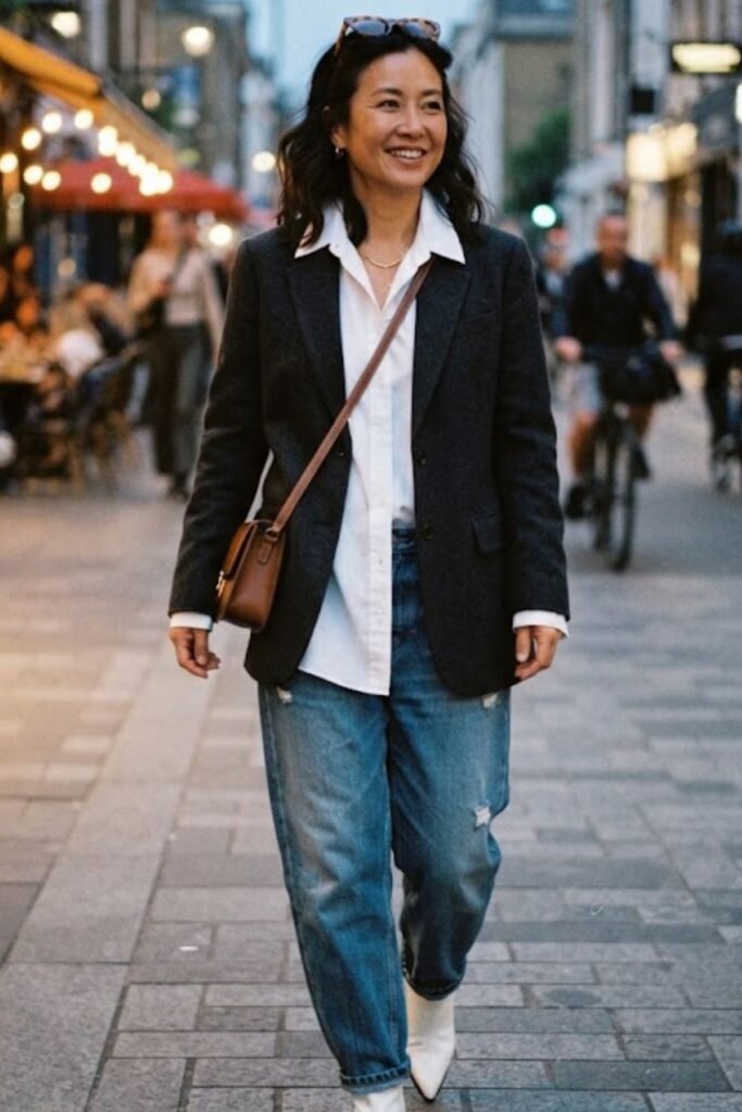 White Pointed Boot