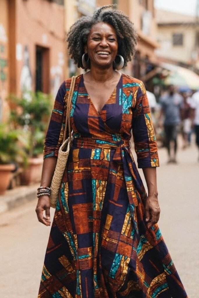 Wrap Maxi Dress