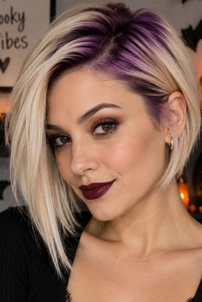 Colored Dry-Shampoo Shadow at the Roots