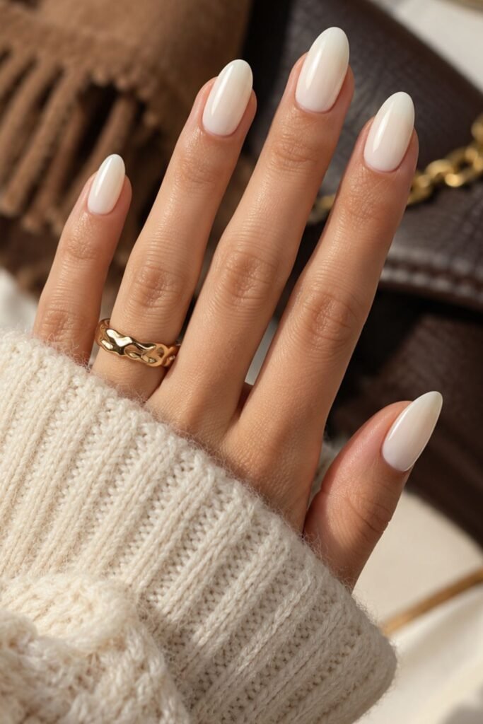 French Vanilla Nails
