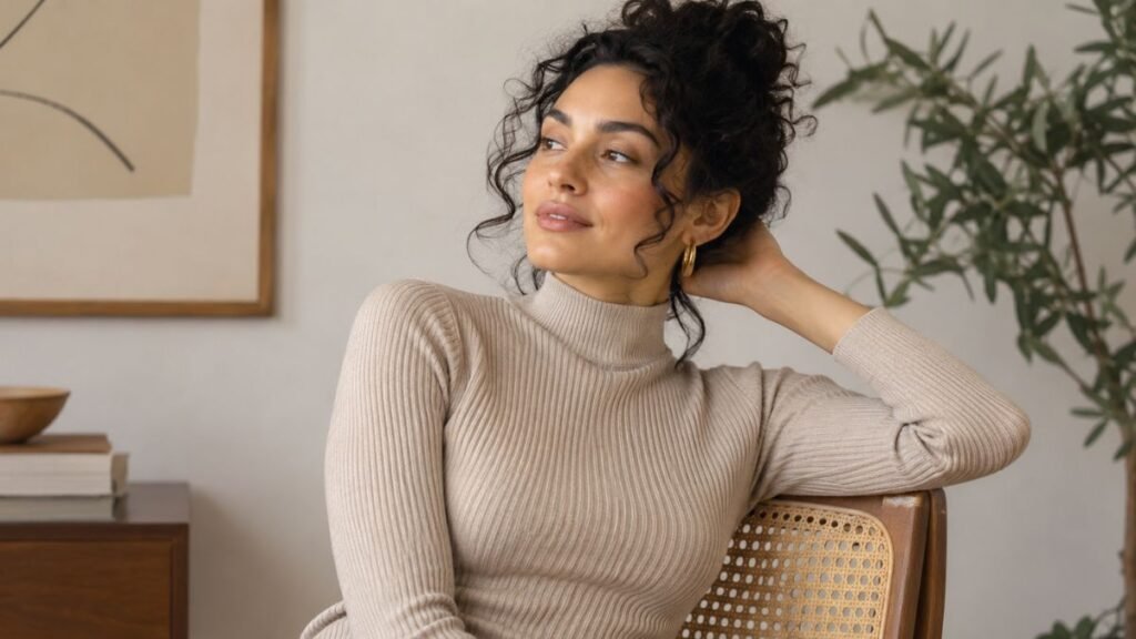 Funnel Neck Tops for Women: 16 Fall 2026 Outfit Ideas
