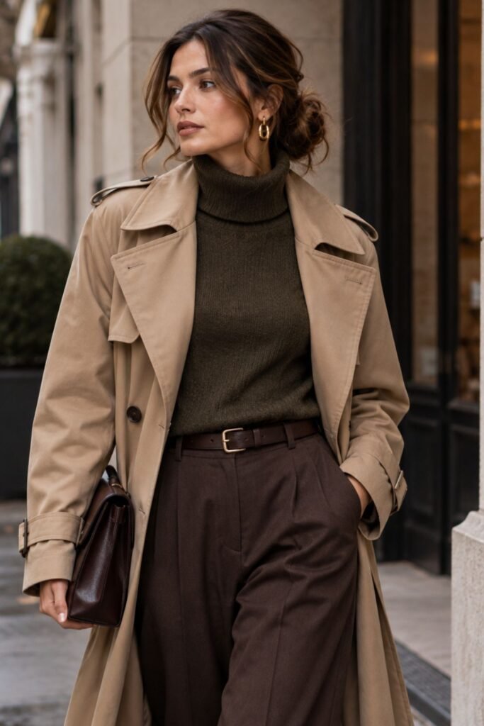 Funnel Neck Under a Trench