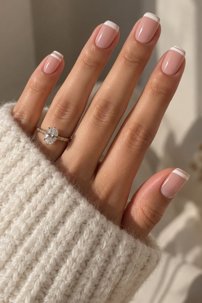 Horizontal White French