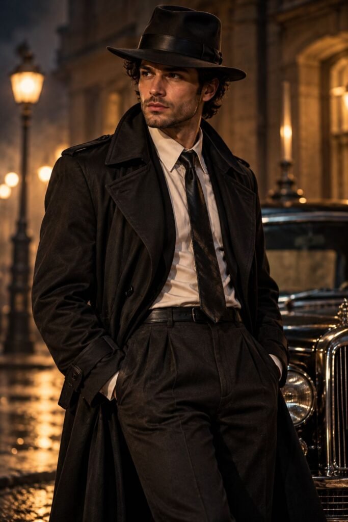 Leather-Tie Noir Detective (1)