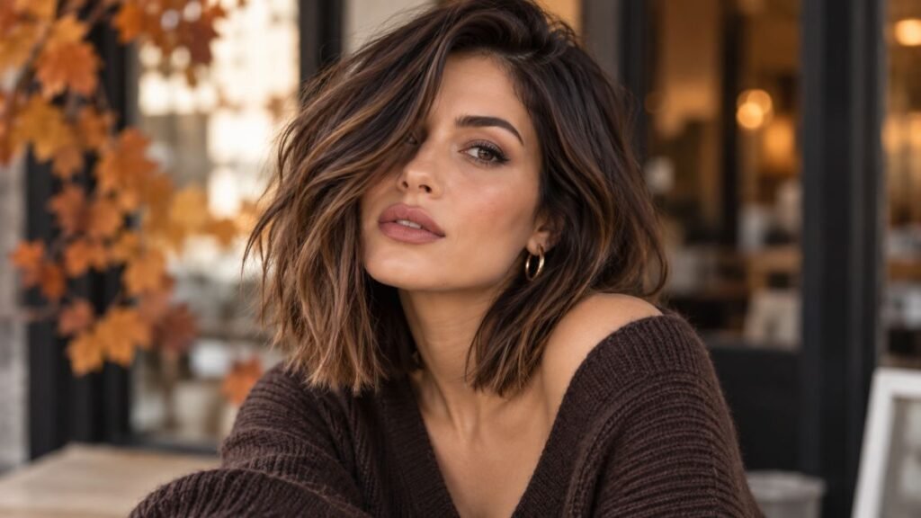 16 Lived-In Espresso Lob for Fall Ideas