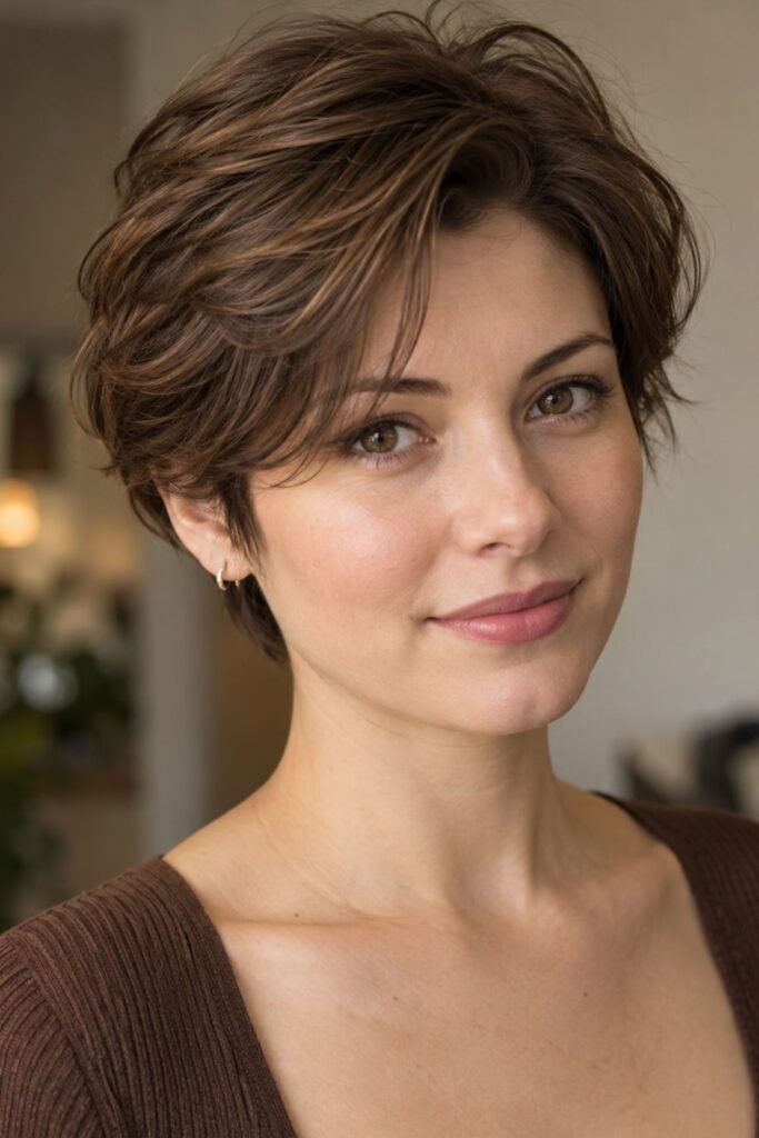Long Pixie With Ear-Length Sides