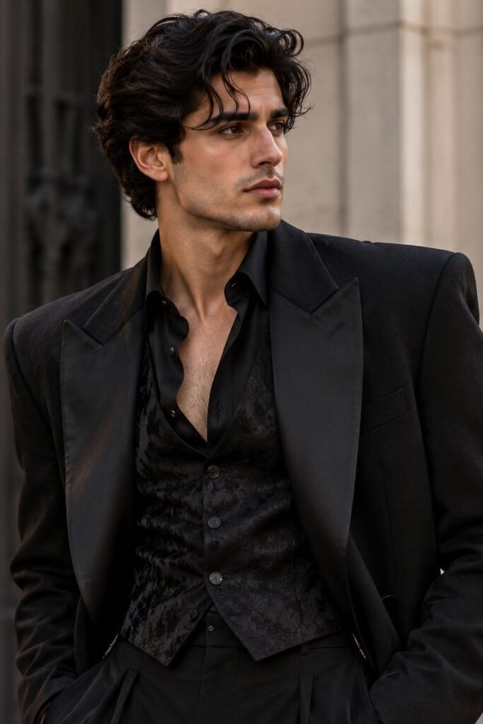 Modern Vampire in Black Tailoring (3)
