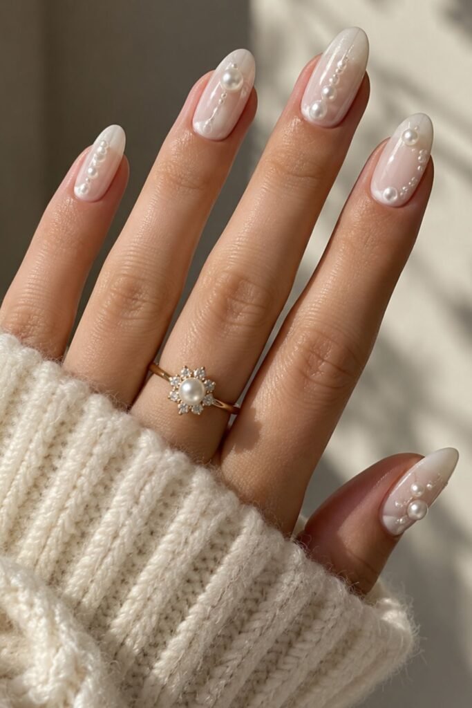 Pearl-Dot Winter White