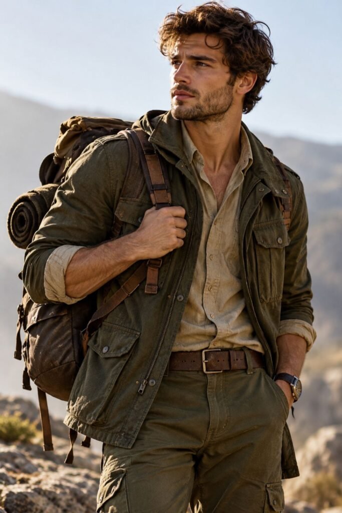 Rugged Explorer in Khaki and Olive (1)