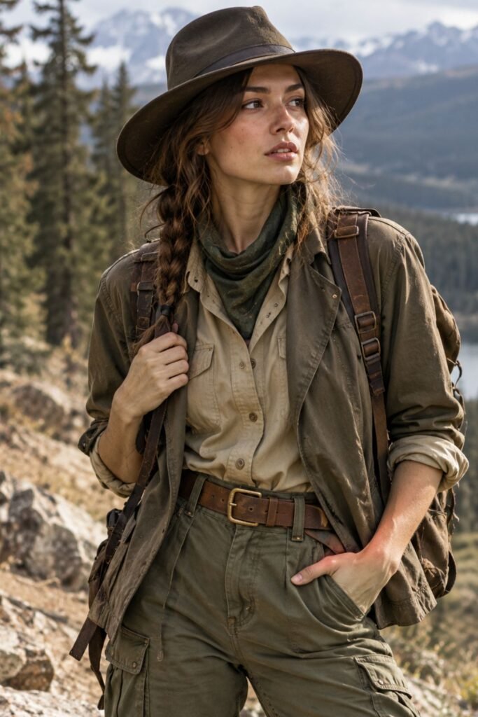 Rugged Explorer in Khaki and Olive