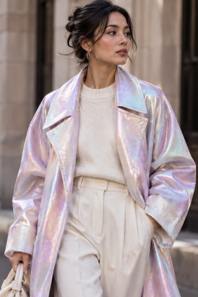 Water-Refracted Pastel Coat