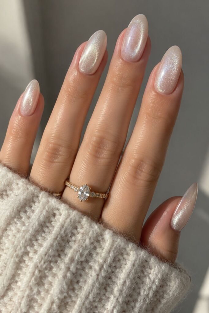 White Velvet Cat-Eye