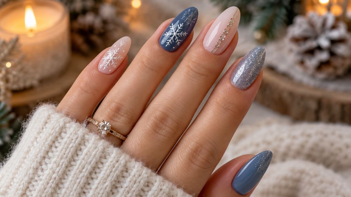 Winter Gel Nail Designs