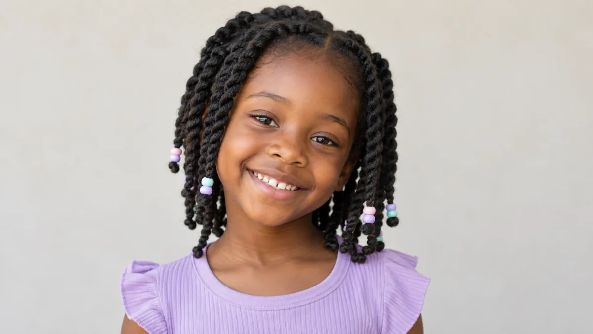 15 Cute and Protective Natural Hairstyles for Black Kids
